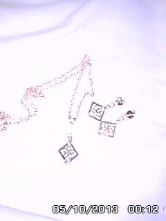 CONJUNTO Colar e Brincos